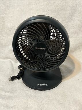 Holmes Blizzard Compact Black Table Fan